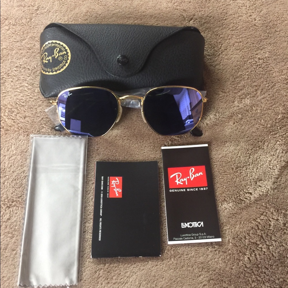 100% Authentic unisex Rayban Sunglasses